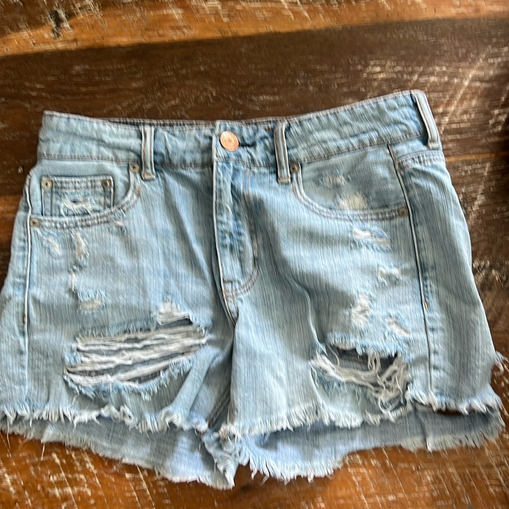 Denim shorts